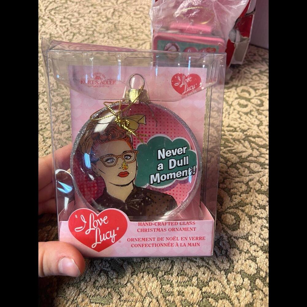 Kurt Adler I Love Lucy Never A‎ Dull Moment Ornament